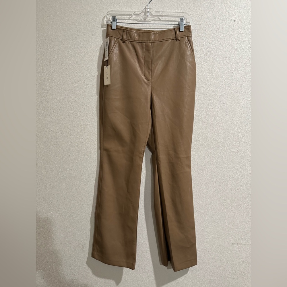 Babaton Gold Camel Pants